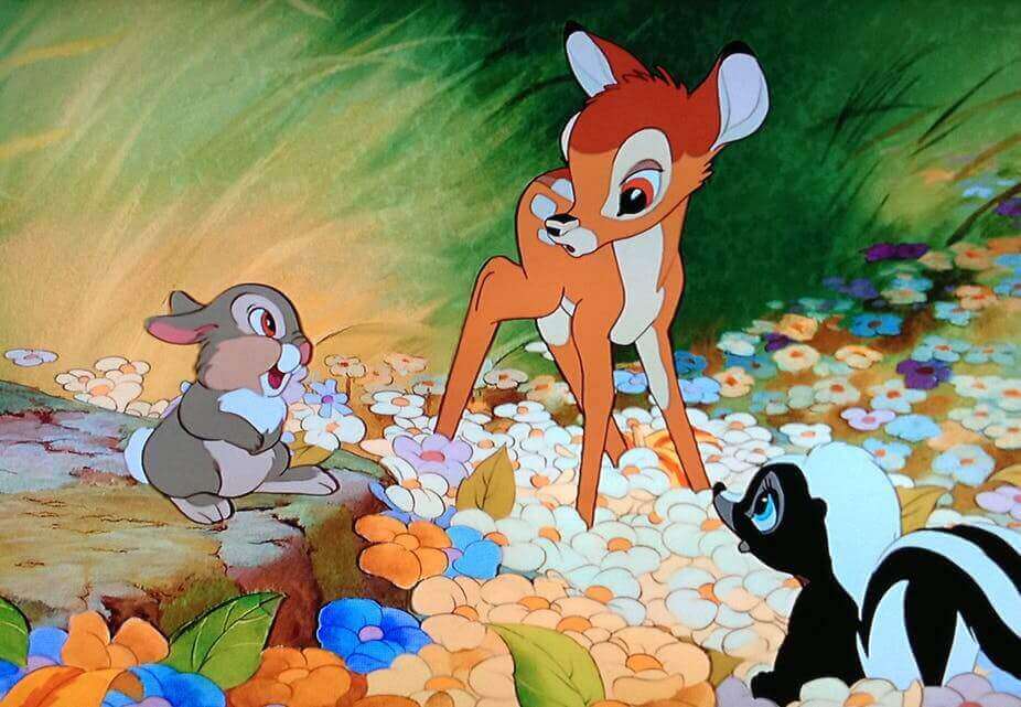 Szene aus Bambi