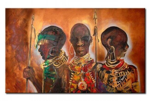 Afrikanische Krieger