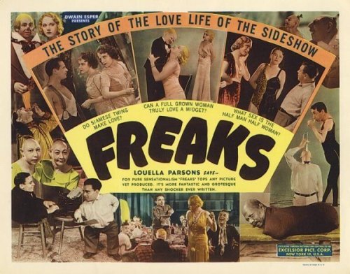 Filmplakat von "Freaks"