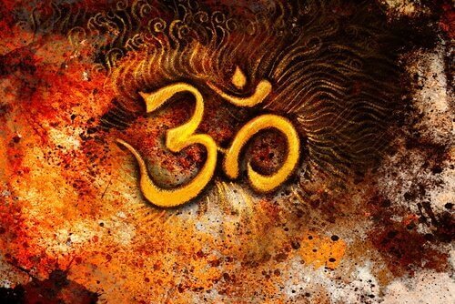 Das Mantra Om.