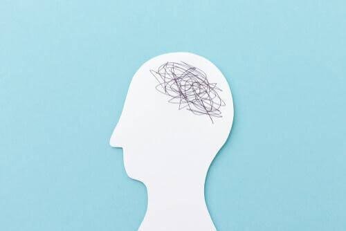 Profil eines unruhigen Kopfes