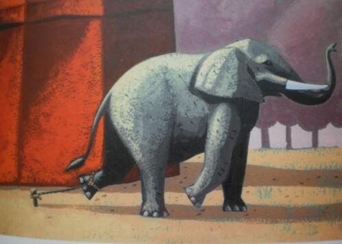 Der angekettete Elefant: Eine wunderschöne Geschichte