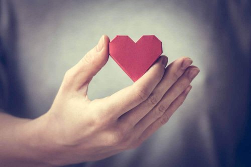 Herz in der Hand