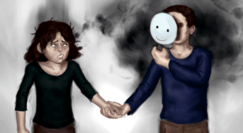 Beispiel für eine wahnhafte Missidentifikation - Mensch gibt vor, jemand anders zu sein