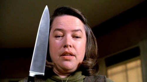 Annie Wilkes mit Messer