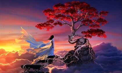 Sakura, eine japanische Legende über die wahre Liebe
