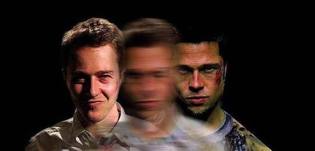 Mann mit zwei Gesichtern