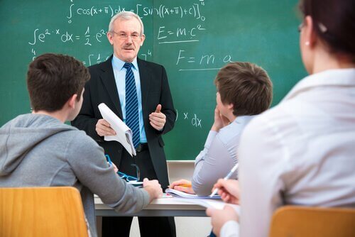 Frontalunterricht in Physik