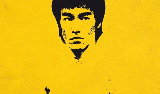 Schematische Darstellung von Bruce Lee