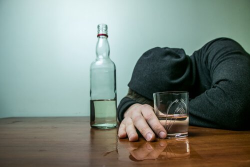 Alkoholisierter Teenager