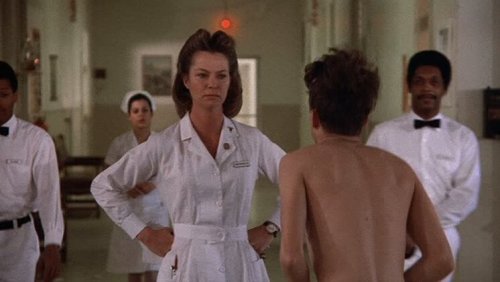 Die Krankenschwester in "Einer flog über das Kuckucksnest"