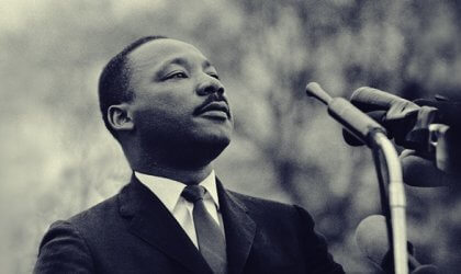 Der Pazifist Martin Luther King