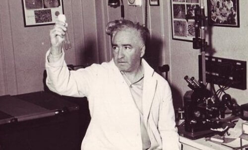 Wilhelm Reich in seinem Labor