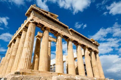 Die Akropolis in Athen