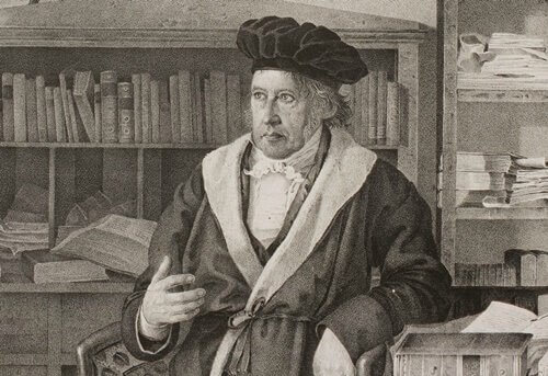 Georg Friedrich Wilhelm Hegel, ein Philosoph des deutschen Idealismus