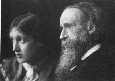 Virgnia Woolf und ihr Vater