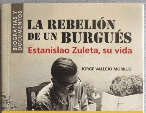 Buchcover mit Estanislao Zuleta darauf.