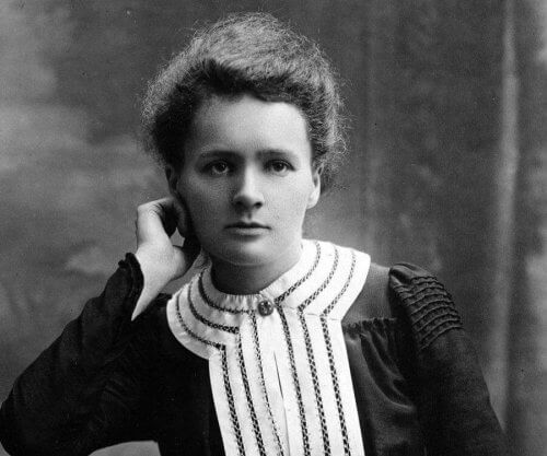 Marie Curie, eine beeindruckende wissenschaftliche Forscherin. 