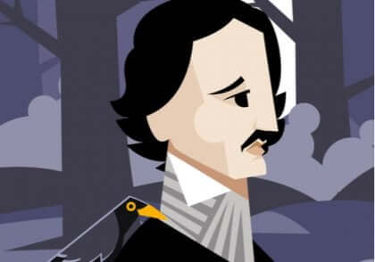 Edgar-Allan-Poe - Cartoon