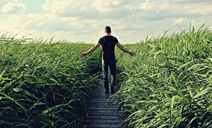Das Gesetz der geringsten Anstrengung verbindet dich mit der Natur