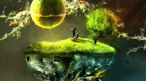 Eine Szene aus Der kleine Prinz ein Beispiel für Metaphern in der Therapie..