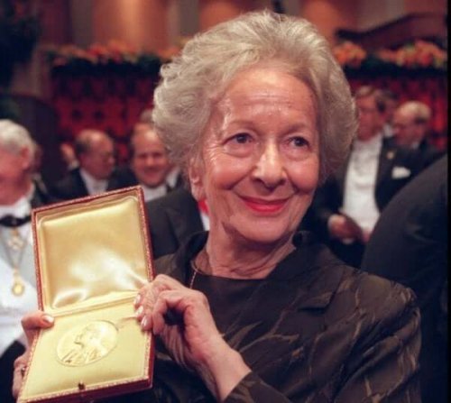 Die Dichterin gewann den Nobelpreis für Literatur