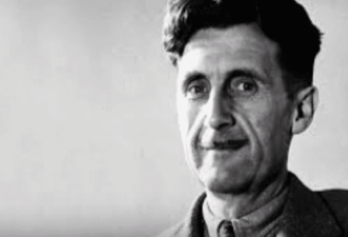George Orwell: seine Biographie, Manipulation von Sprache und Totalitarismus