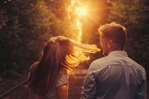 vergangene Liebe - Paar