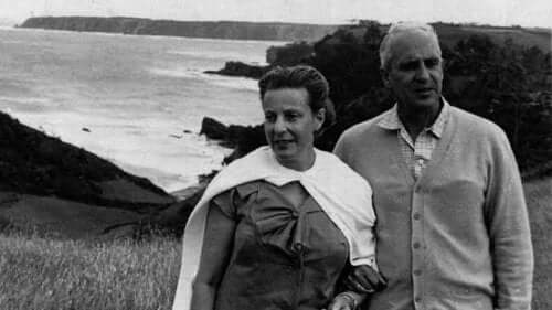 Severo Ochoa - Foto mit Frau