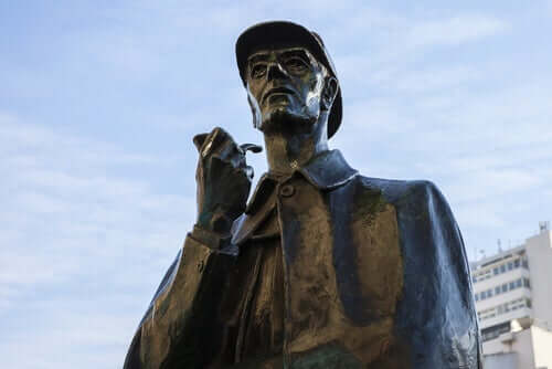 Arthur Conan Doyle - Sherlock Holmes Denkmal