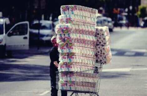 Warum so viel Toilettenpapier?