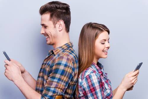 Online-Freundschaften haben viel mit Schreiben zu tun