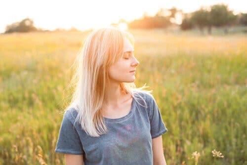 Die Ruhe des Geistes ist ein Weg, um das Energiegleichgewicht wiederherzustellen