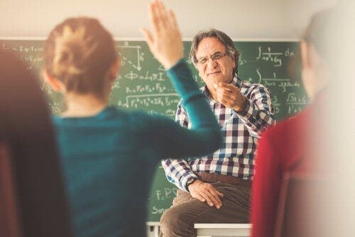 Ein guter Lehrer kümmert sich um jeden einzelnen seiner Schüler