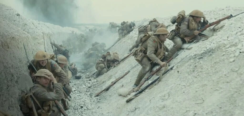 In den Schützengräben des 1. Weltkriegs im Film "1917".