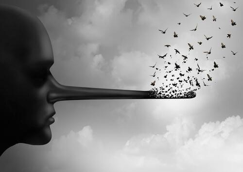 Falschheit - lange Nase