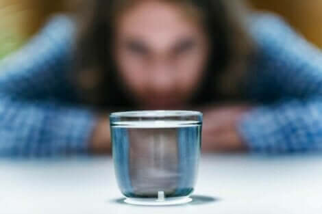 Telekinese - Wasserglas