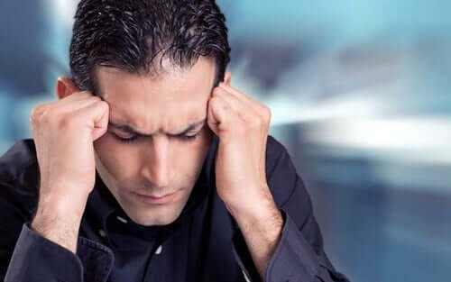 Der molekulare Fußabdruck von Stress - gestresster Mann