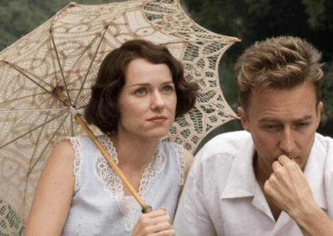 Der bunte Schleier - Paar in einem Boot