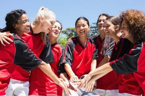 Sport und Frauen - Frauenfußball