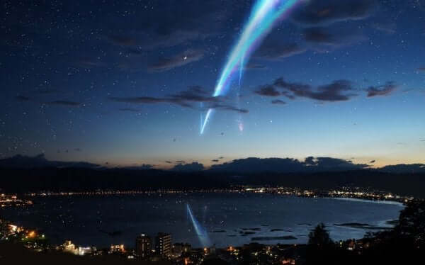 Your Name - Gestern, heute und für immer - Foto einer Stadt bei Nacht