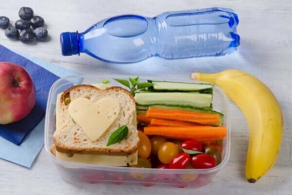 Gesunde Gewohnheiten entwickeln - Lunchbox