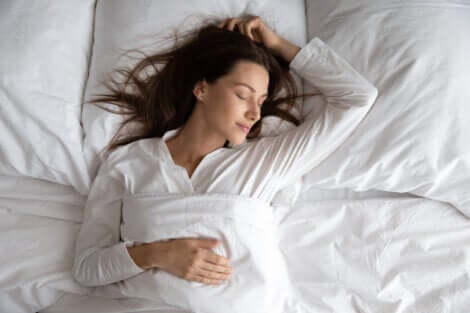 Tiefschlaftherapie - schlafende Frau