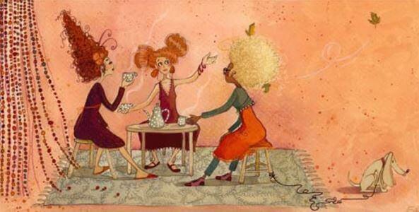 Wie Empathie deine Beziehungen verbessert - 3 Frauen beim Kaffekränzchen
