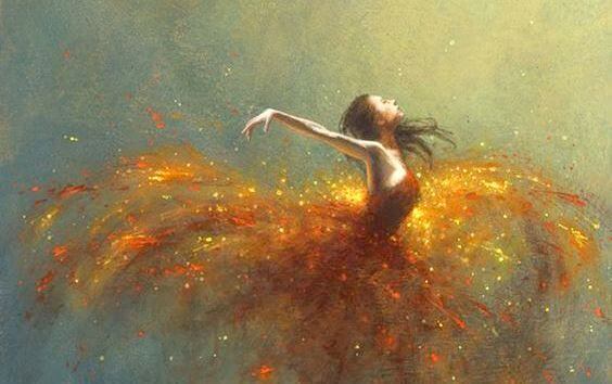 Bild einer Tänzerin