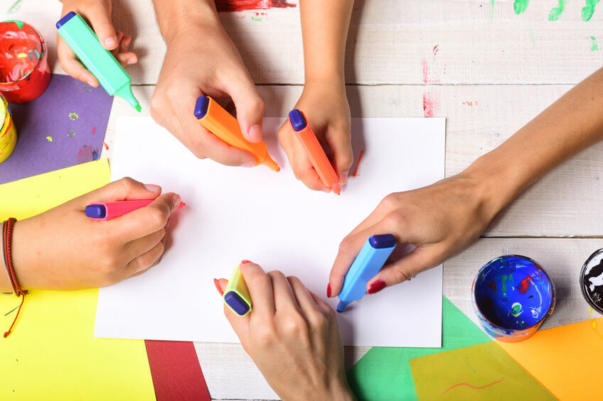 Kreativität beim Malen