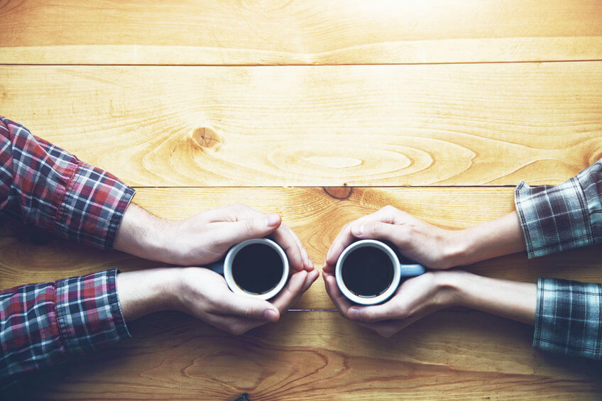 keine Überlegenheit, sondern Einladung zum Kaffee