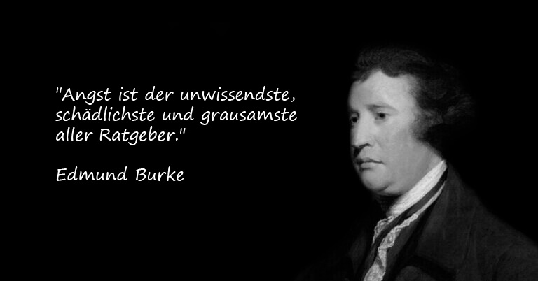 5 lehrreiche Zitate des Schriftstellers Edmund Burke