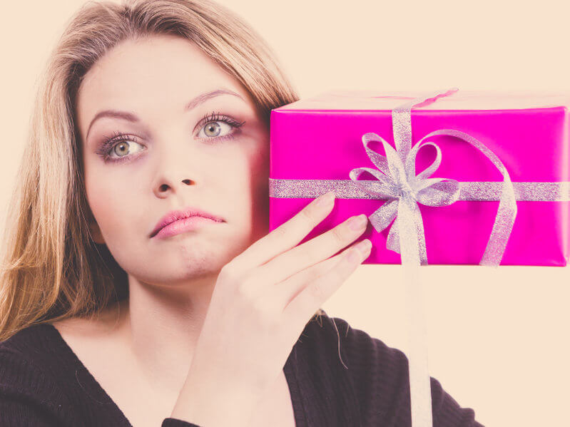 schenken ist nicht immer einfach