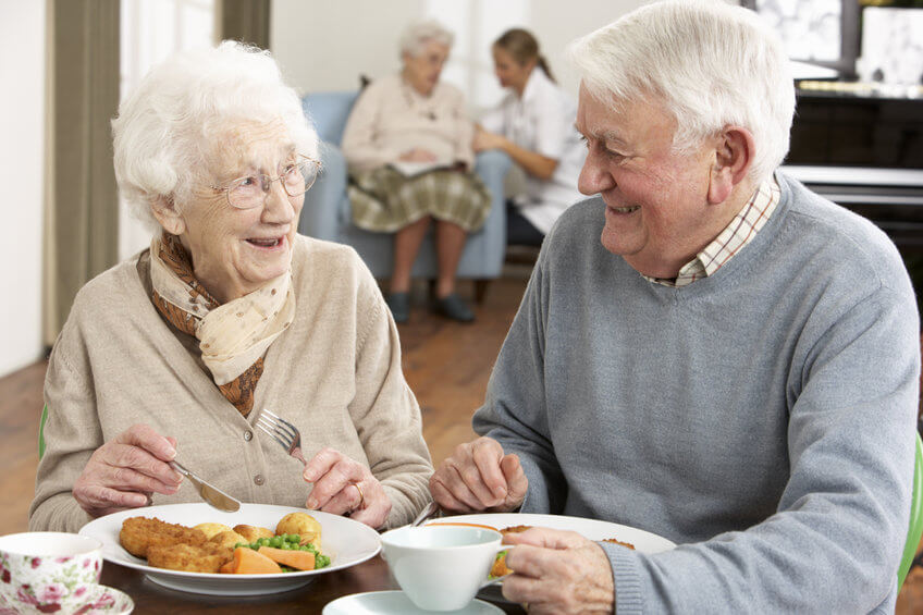 im Alter gemeinsam gesund essen